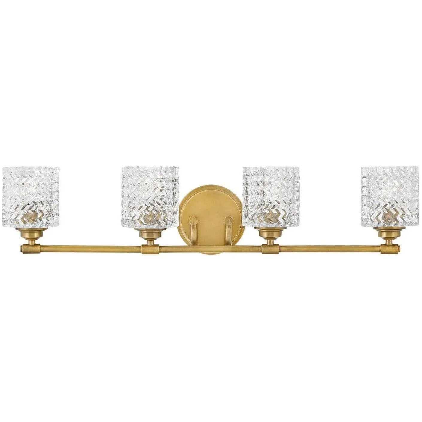 Hinkley Lighting - Elle 32-Inch Four Light Bath - 5044HB | Montreal Lighting & Hardware
