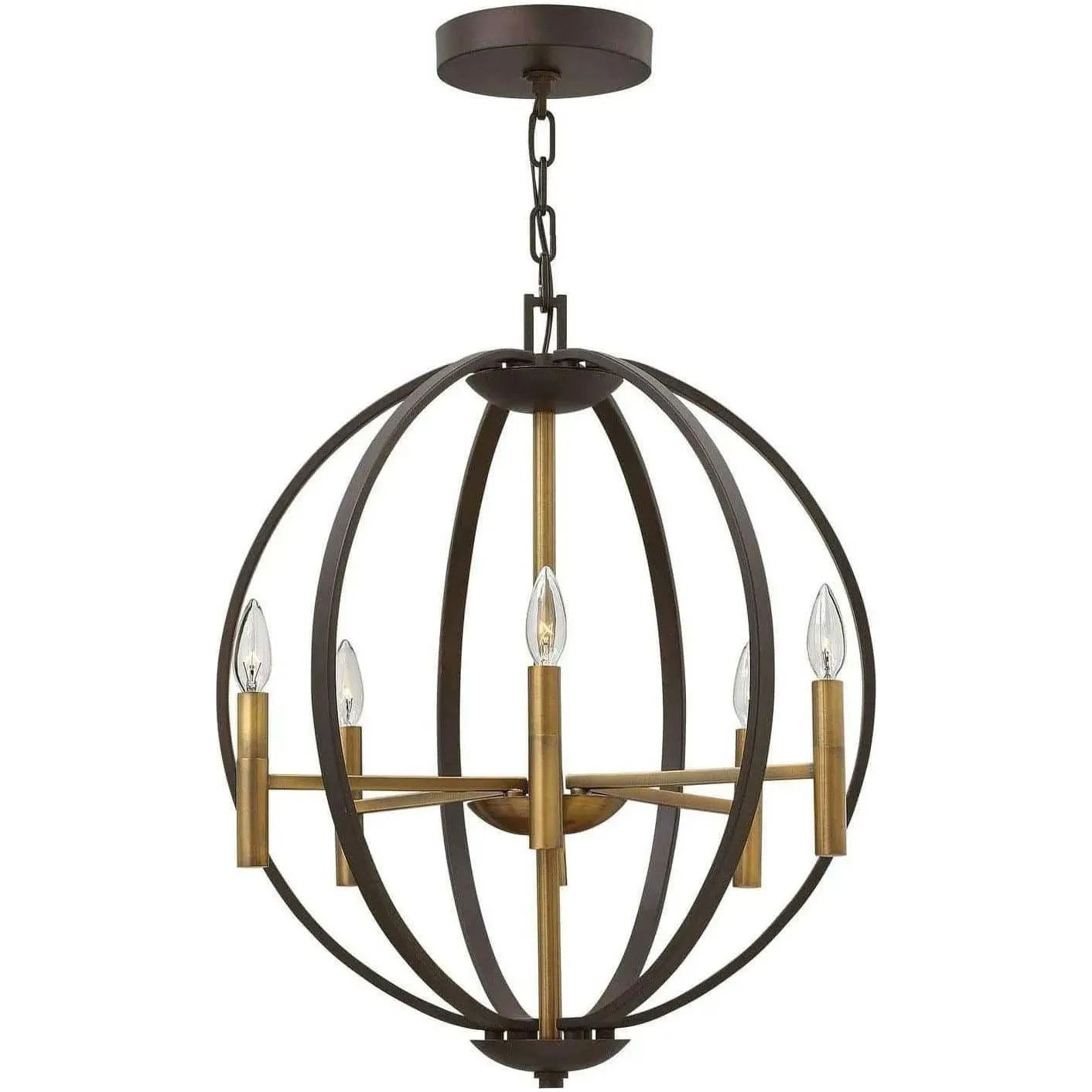 Hinkley Lighting - Euclid 21-Inch Chandelier - 3466SB | Montreal Lighting & Hardware