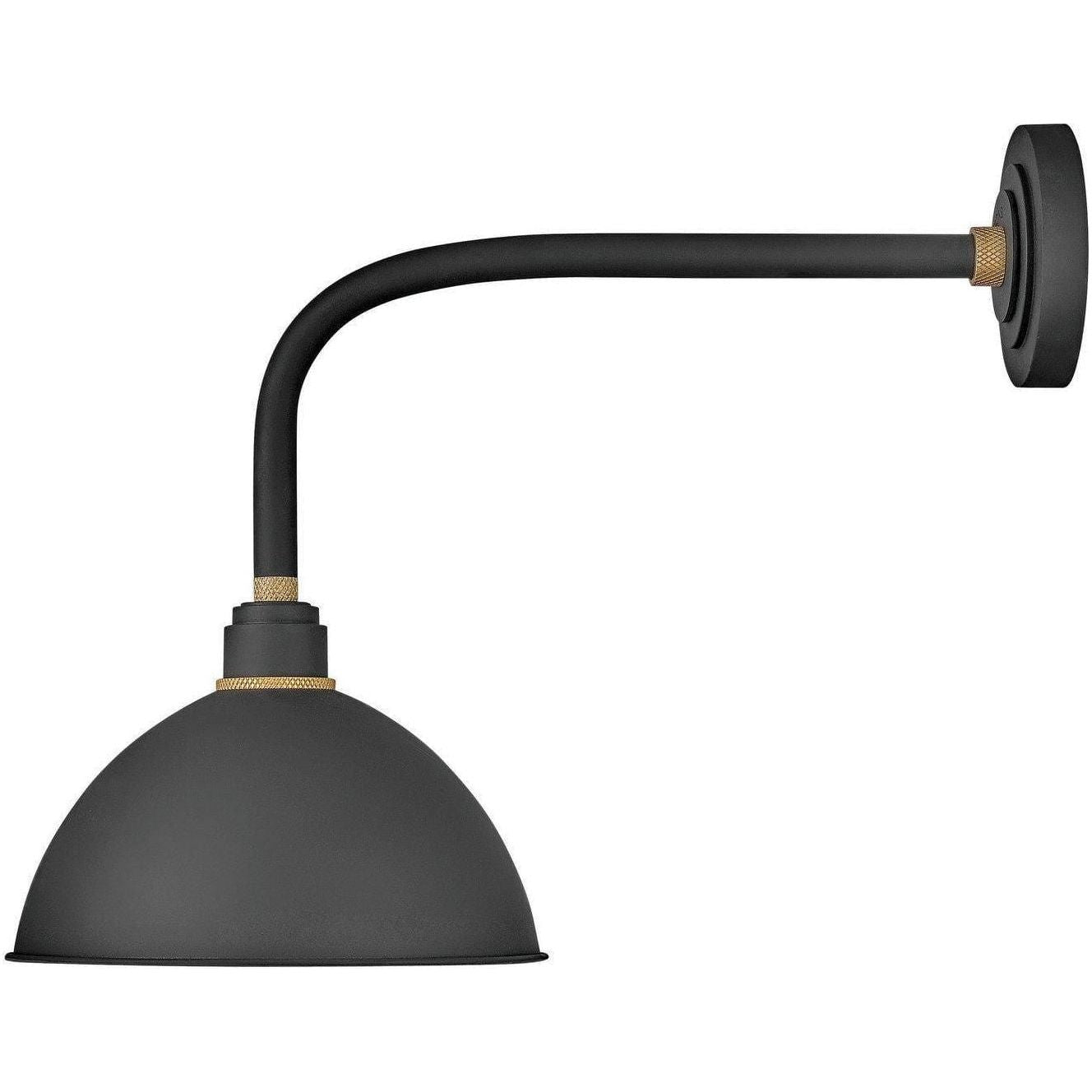 Hinkley Lighting - Foundry Dome 19-Inch Outdoor Wall Mount - 10514TK | Montreal Lighting & Hardware