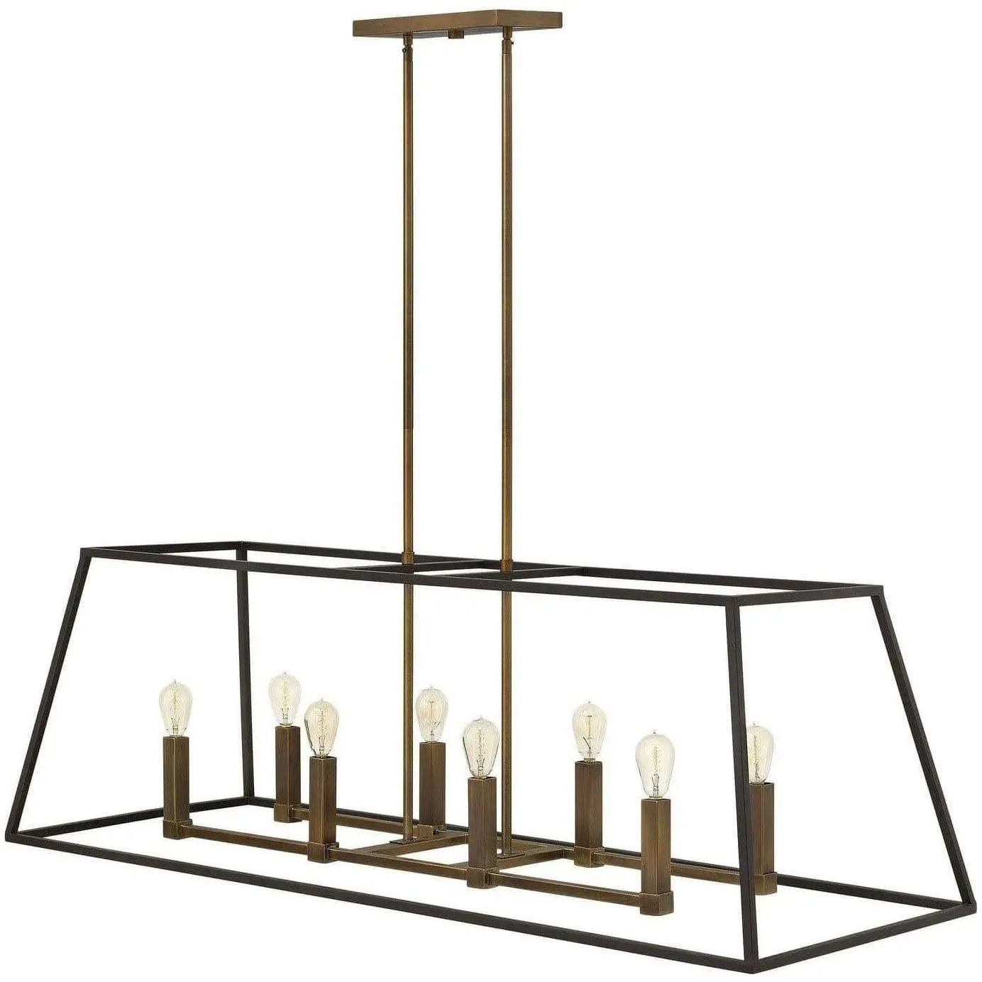 Hinkley Lighting - Fulton 48-Inch Linear Suspension - 3338BZ | Montreal Lighting & Hardware