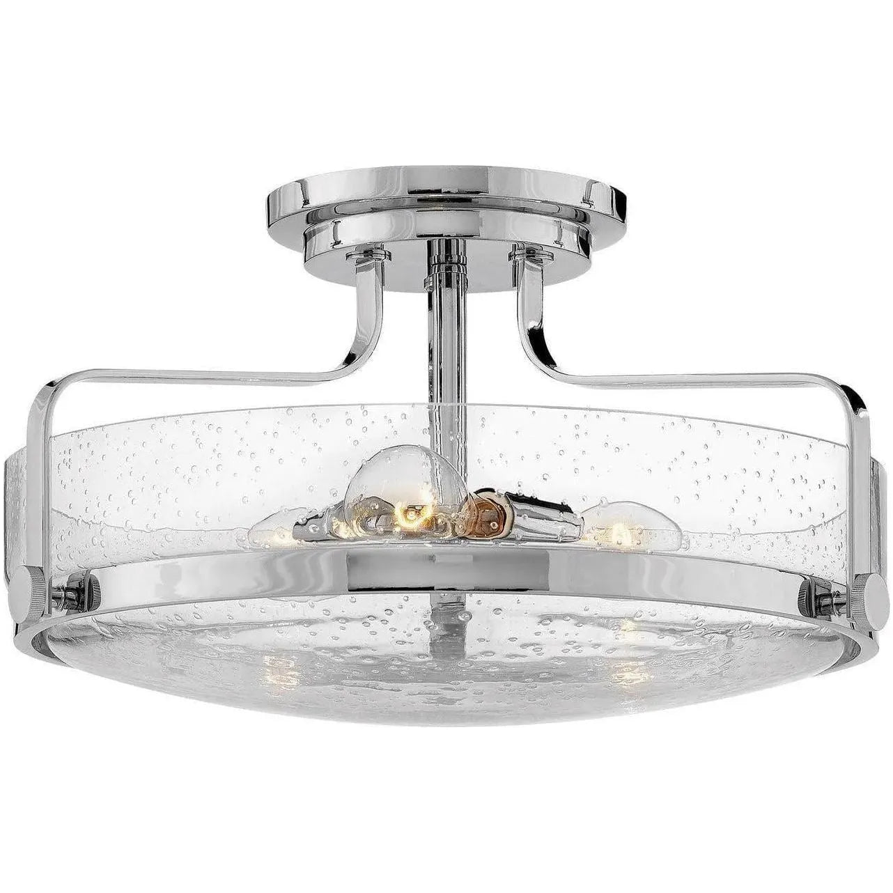 Hinkley Lighting - Harper 18-Inch Semi-Flush Mount - 3643CM-CS | Montreal Lighting & Hardware