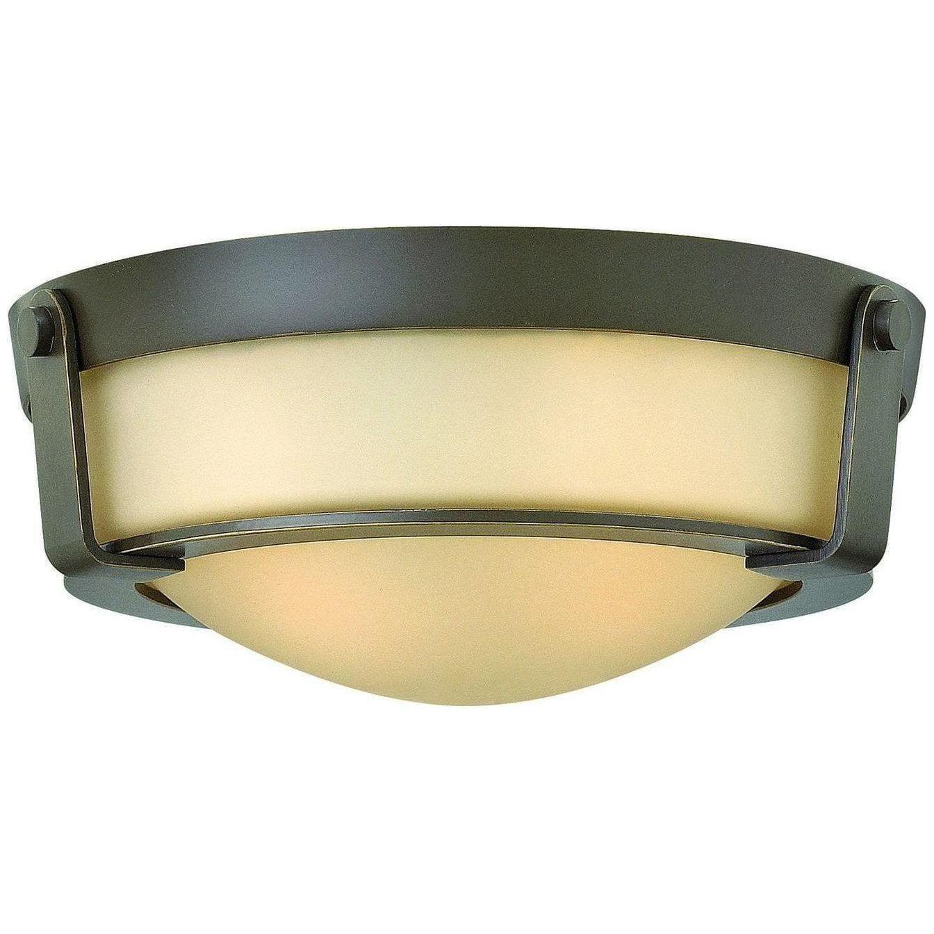 Hinkley Lighting - Hathaway 13-Inch Flush Mount - 3223OB-LED | Montreal Lighting & Hardware