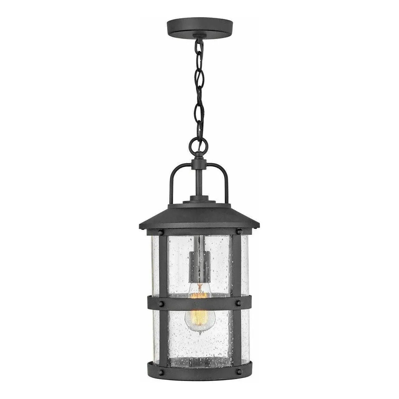 Hinkley Lighting - Lakehouse LED Hanging Lantern - 2682BK-LL | Montreal Lighting & Hardware