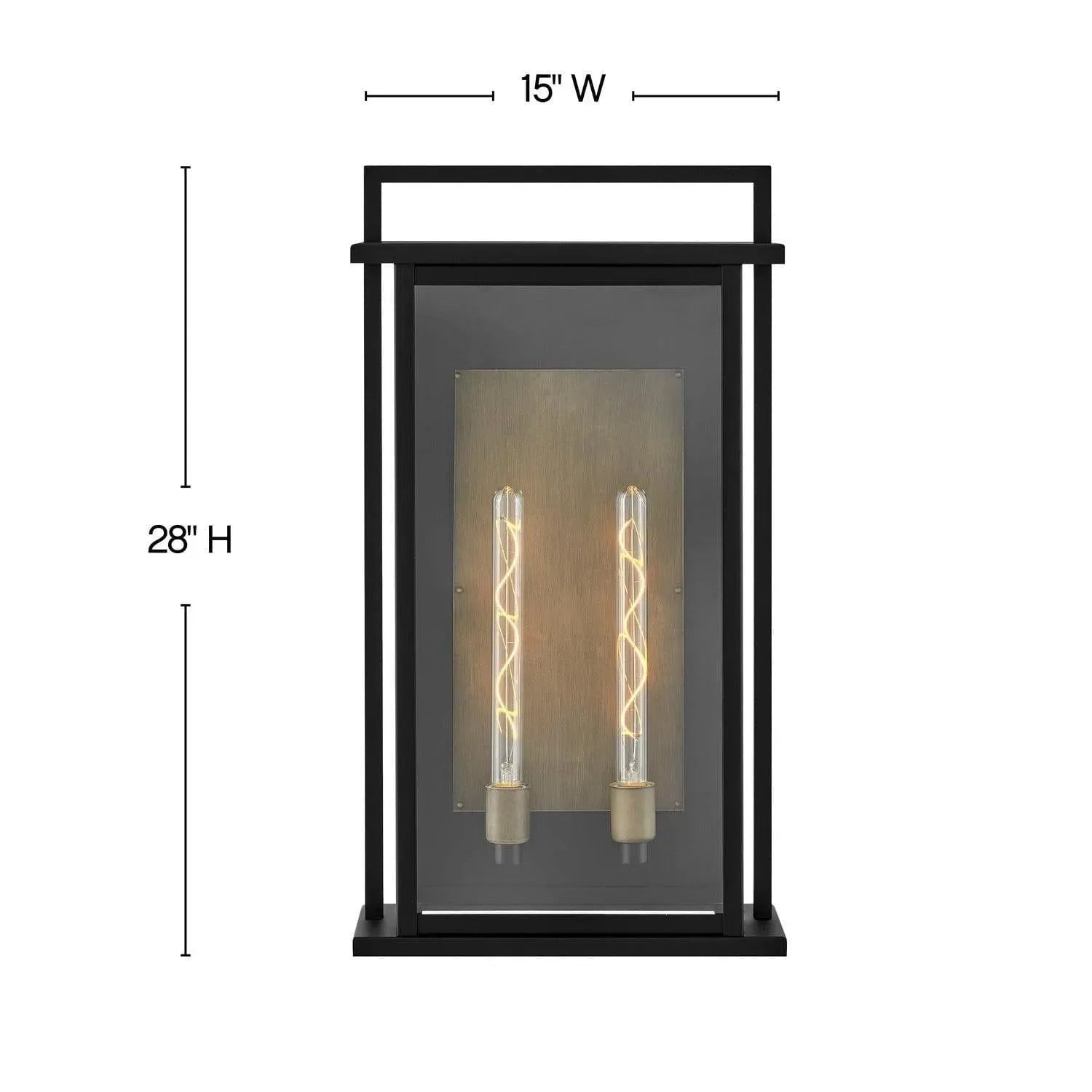 Hinkley Lighting - Langston Wall Mount - 24028BK | Montreal Lighting & Hardware