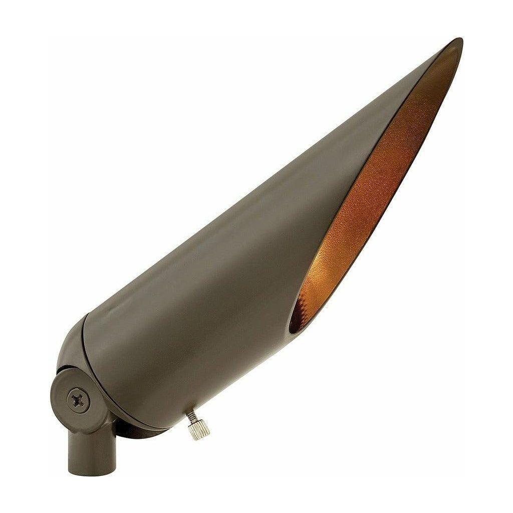 Hinkley Lighting - Long Cowl Accent Spot - 1535BZ | Montreal Lighting & Hardware