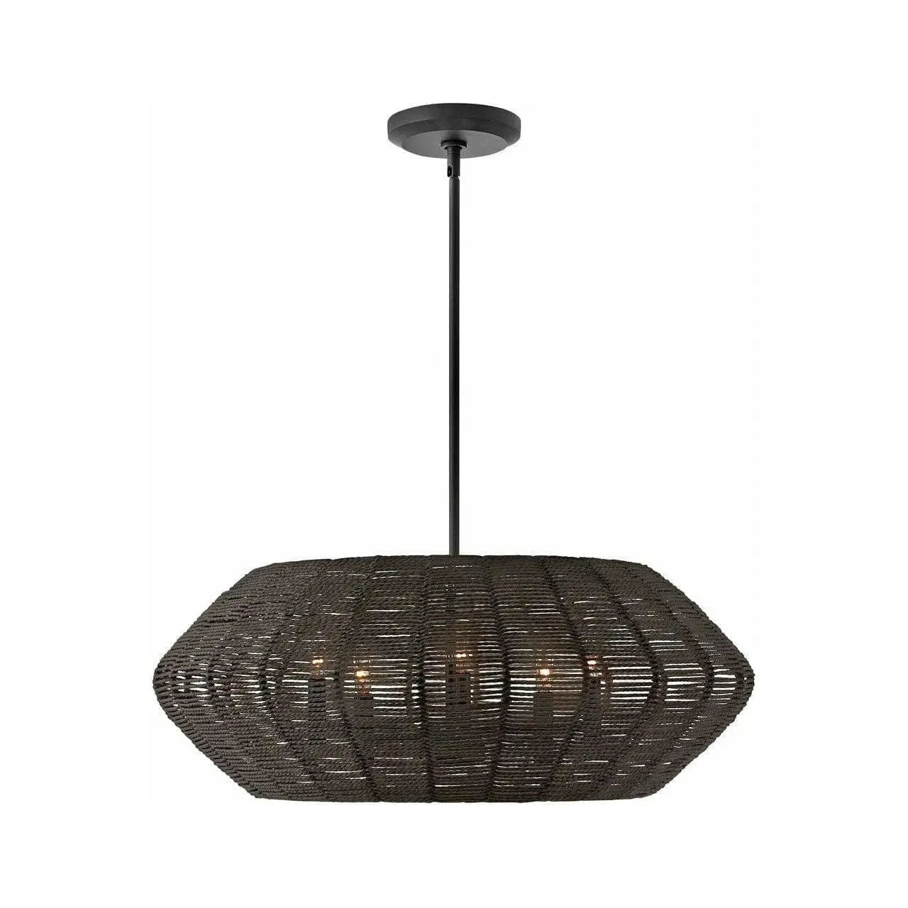 Hinkley Lighting - Luca Chandelier - 40384BLK | Montreal Lighting & Hardware