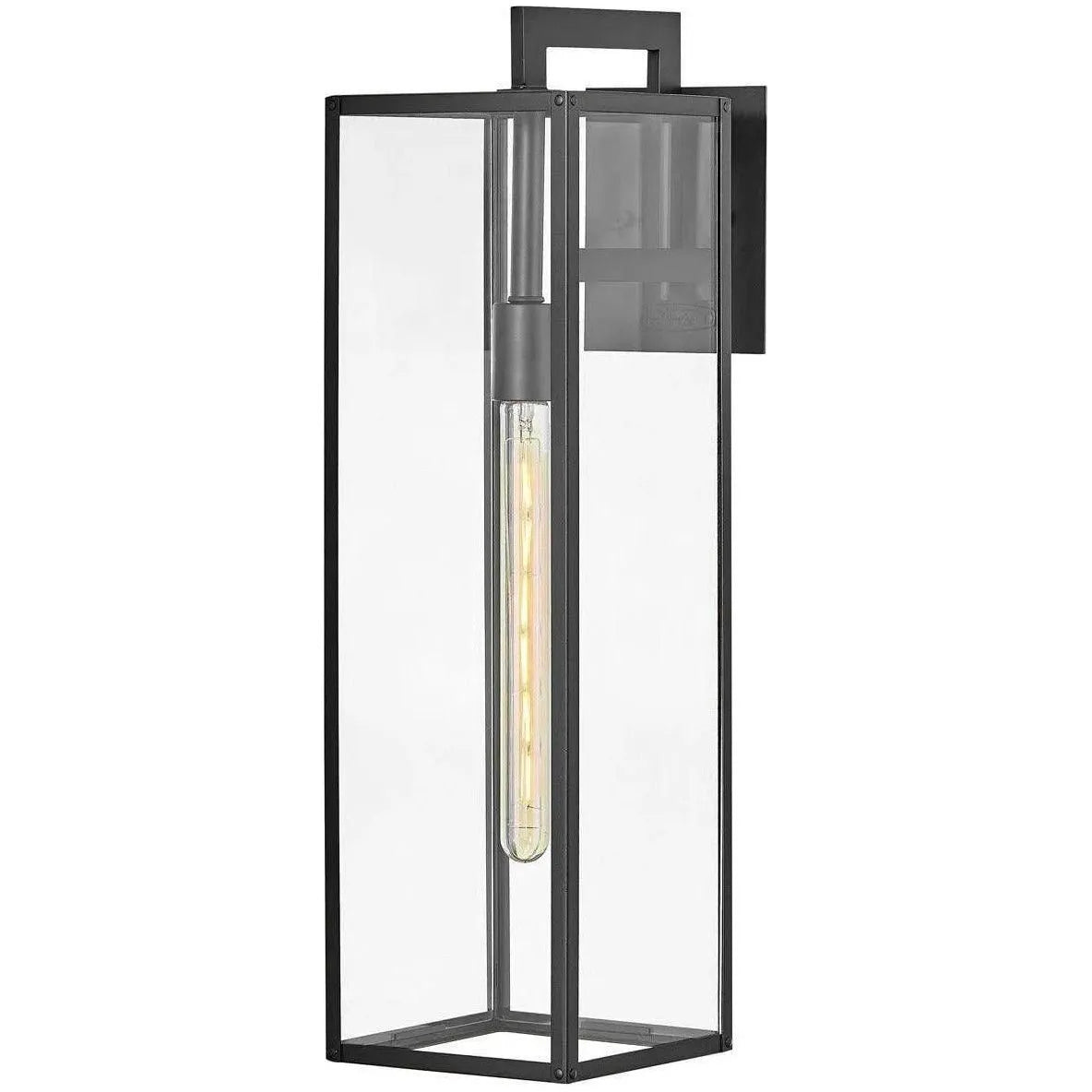 Hinkley Lighting - Max 25-Inch Outdoor Wall Mount - 2595BK | Montreal Lighting & Hardware