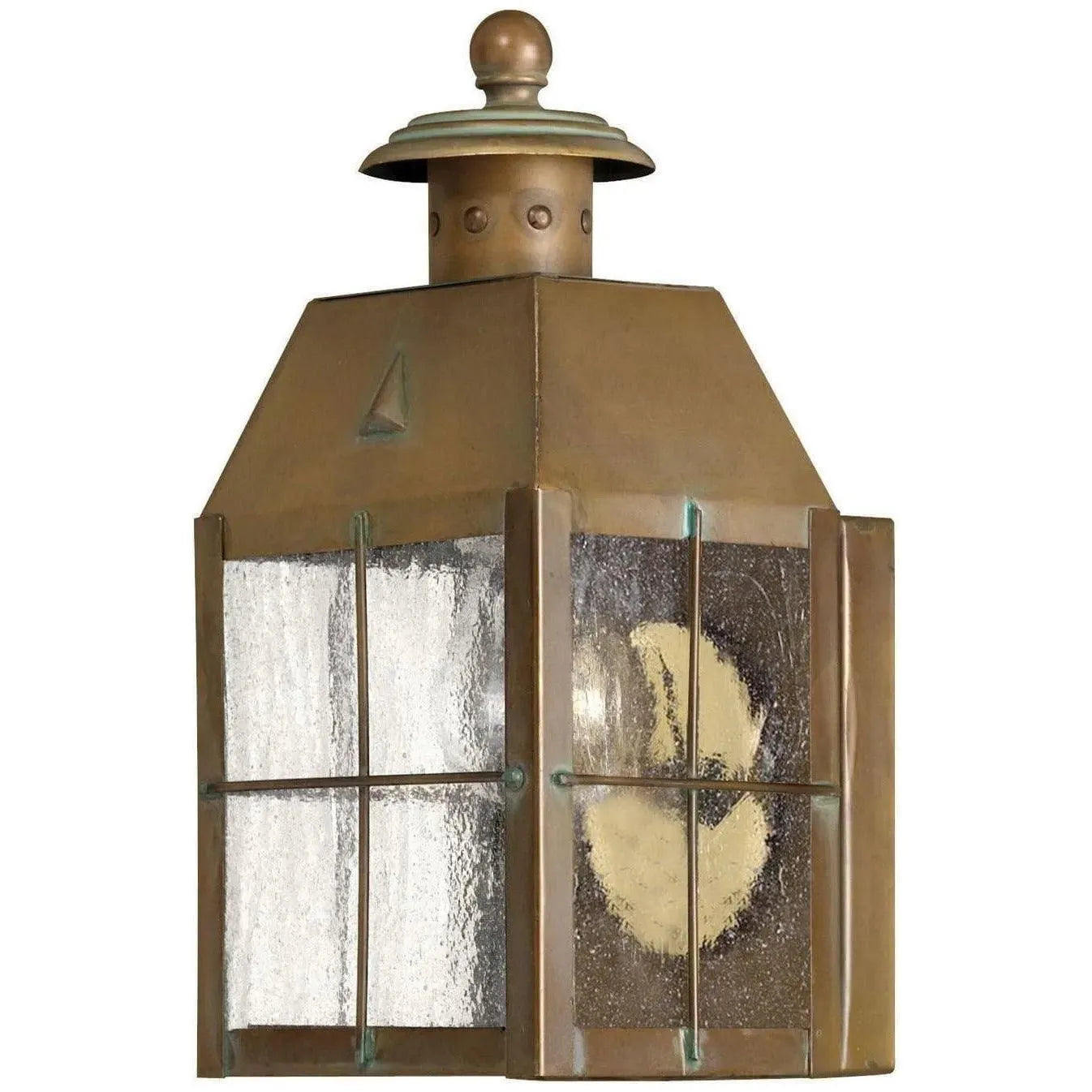 Hinkley Lighting - Nantucket 10-Inch Outdoor Wall Mount - 2376AS | Montreal Lighting & Hardware