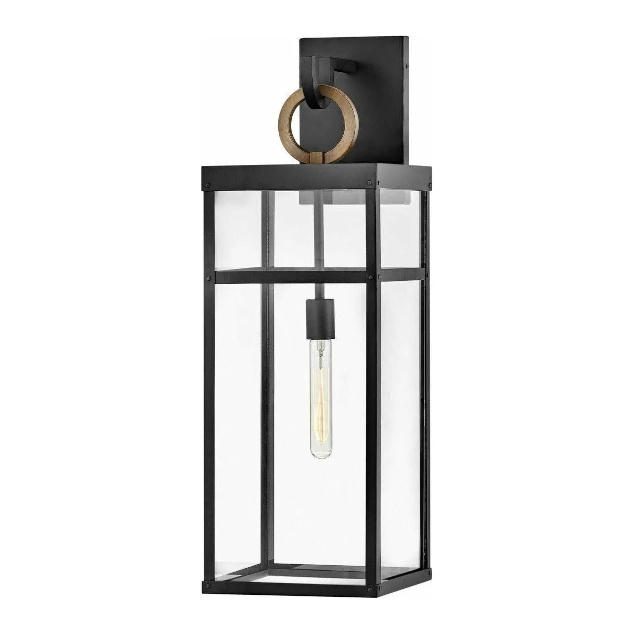 Hinkley Lighting - Porter LED Wall Mount - 2807BK-LL | Montreal Lighting & Hardware
