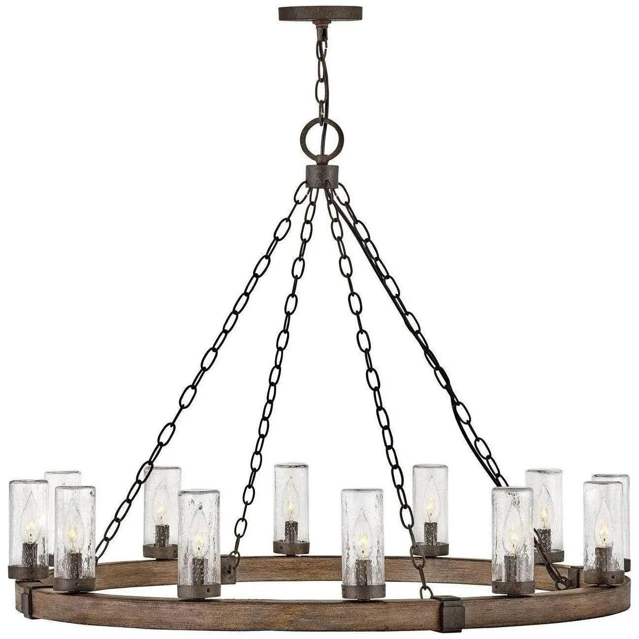 Hinkley Lighting - Sawyer 38-Inch Outdoor Hanging Lantern - 29207SQ | Montreal Lighting & Hardware