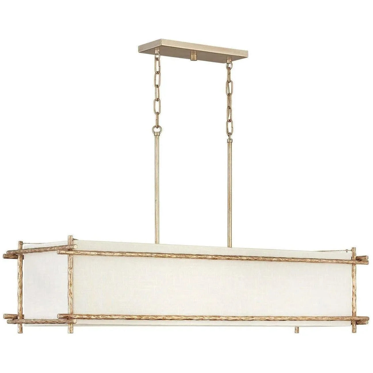 Hinkley Lighting - Tress 14-Inch Linear Suspension - 3676CPG | Montreal Lighting & Hardware