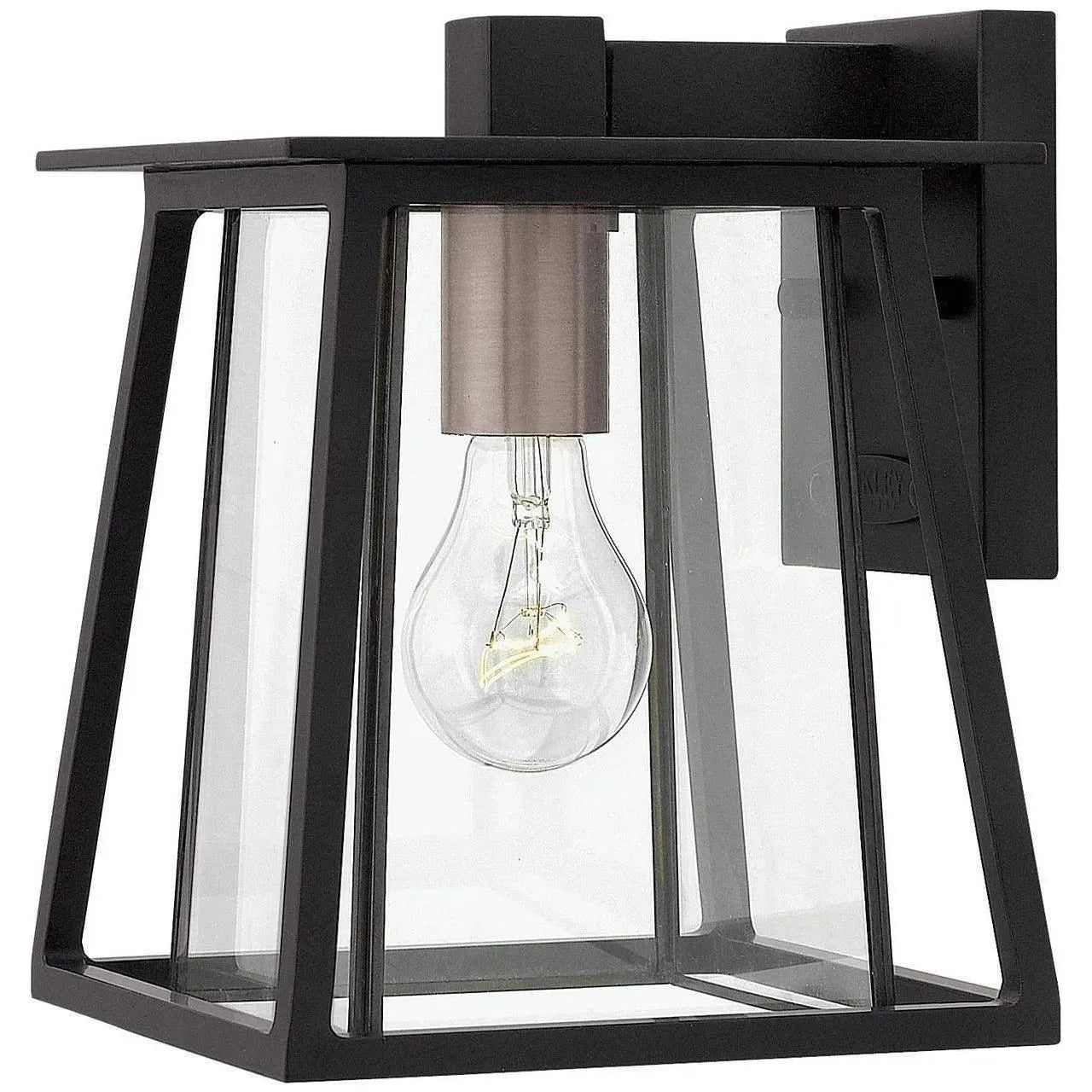 Hinkley Lighting - Walker 10-Inch Outdoor Wall Mount - 2106BK | Montreal Lighting & Hardware