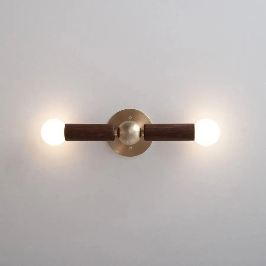 Hollis+Morris - Constellation Wall Sconce - CONSWALL-OKB-BLK | Montreal Lighting & Hardware