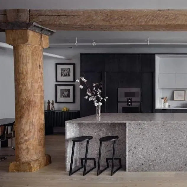 Hollis+Morris - Tabouret Corktown - CORKBAR-OKB-BK | Montreal Luminaire & Quincaillerie
