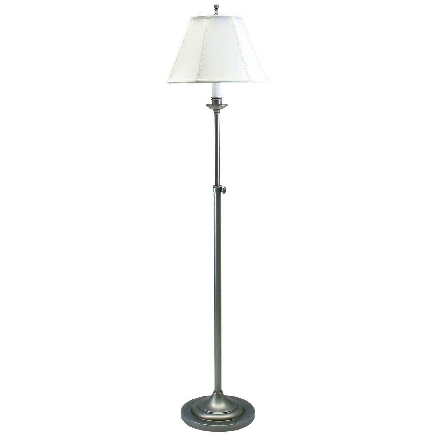 House of Troy - Club One Light Floor Lamp - CL201-AS | Montreal Lighting & Hardware