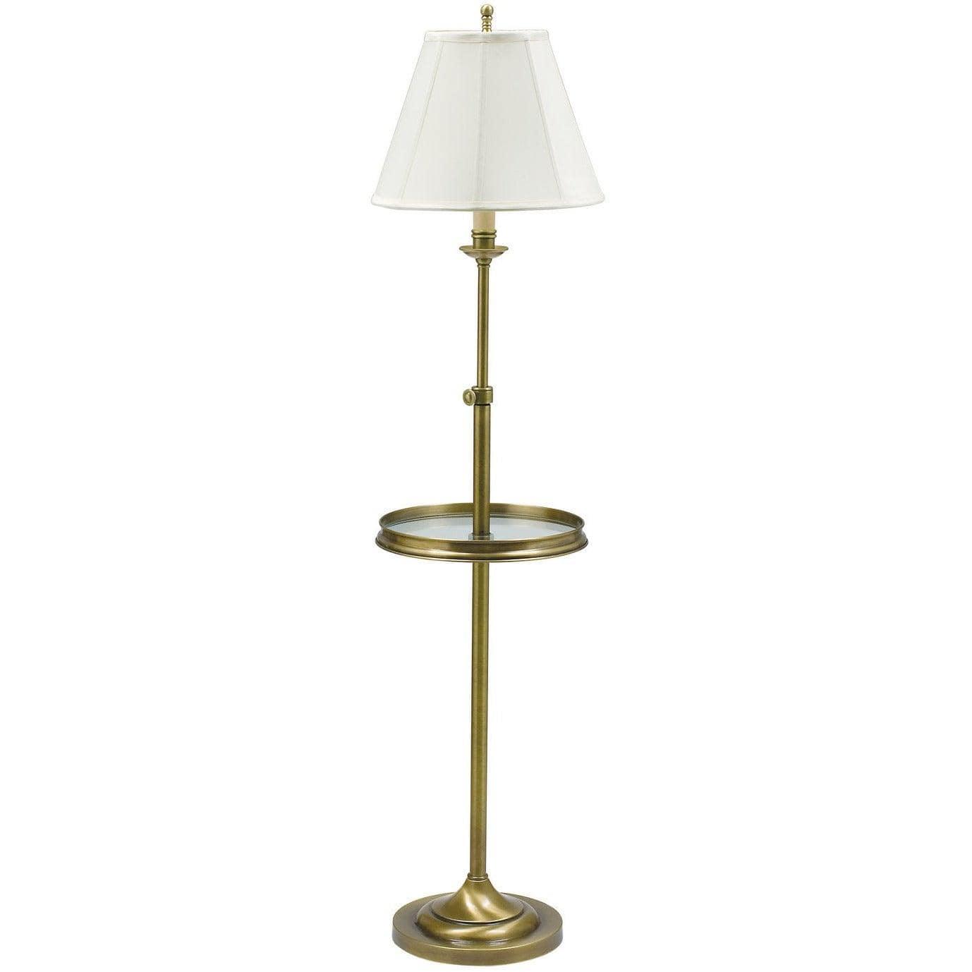 House of Troy - Club One Light Floor Lamp - CL202-AB | Montreal Lighting & Hardware