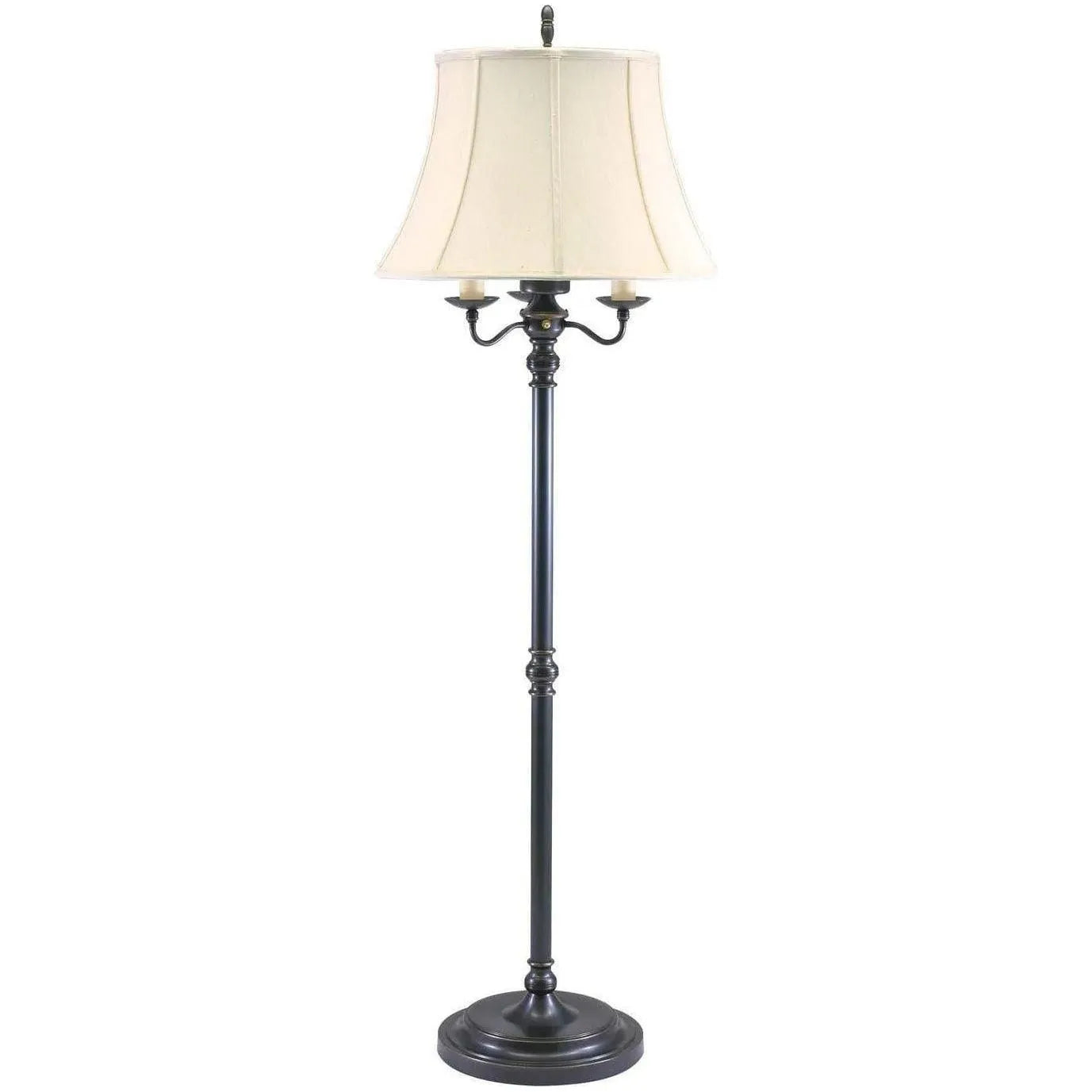 House of Troy - Newport Four Light Floor Lamp - N606-OB | Montreal Lighting & Hardware