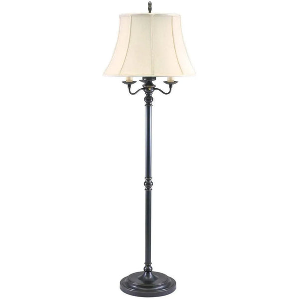 Lampadaire à quatre lumières Newport