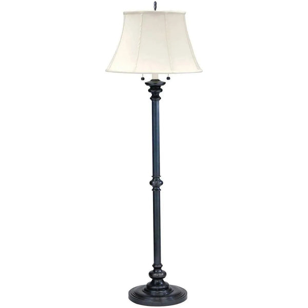 Lampadaire à deux lumières Newport