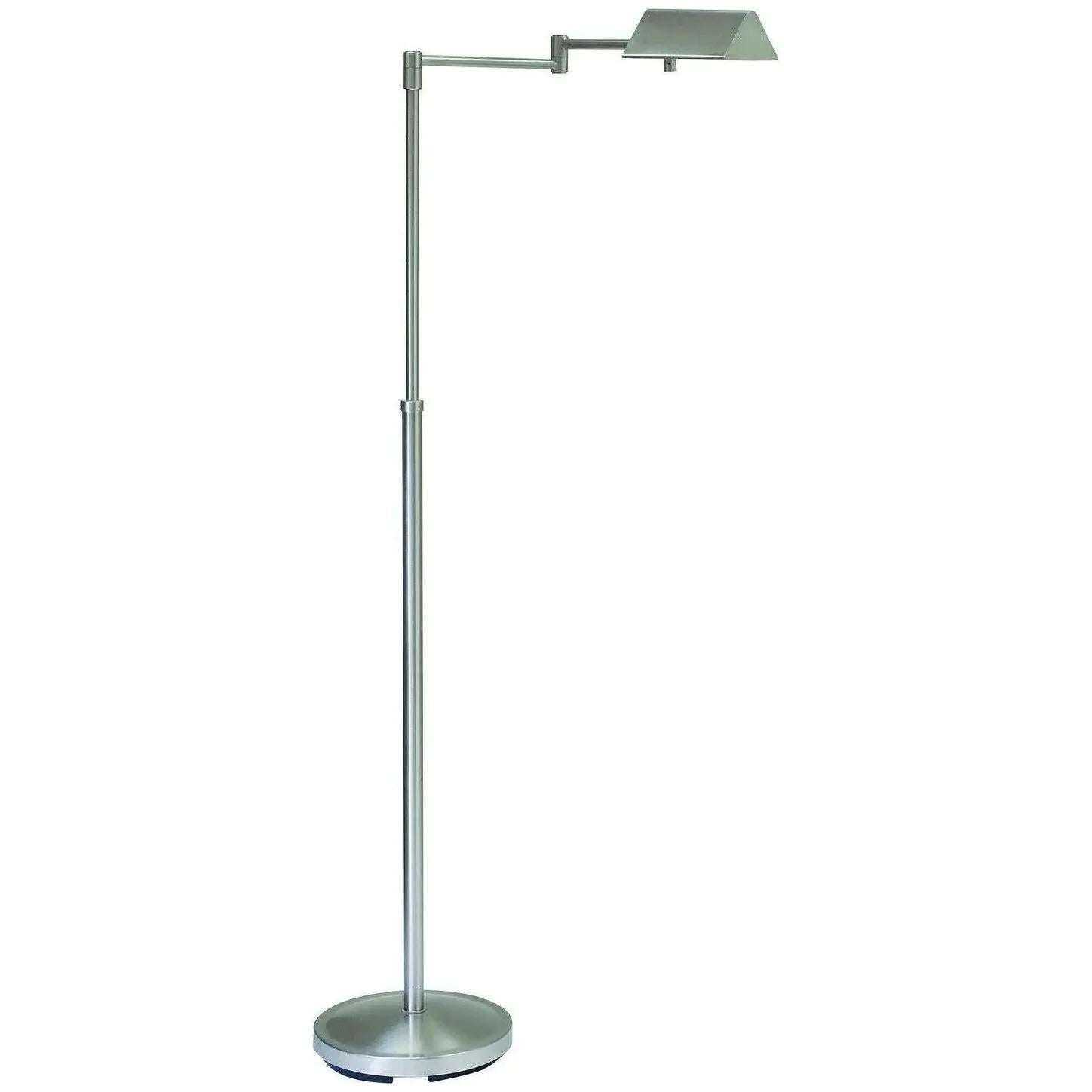 House of Troy - Pinnacle One Light Floor Lamp - PIN400-SN | Montreal Lighting & Hardware