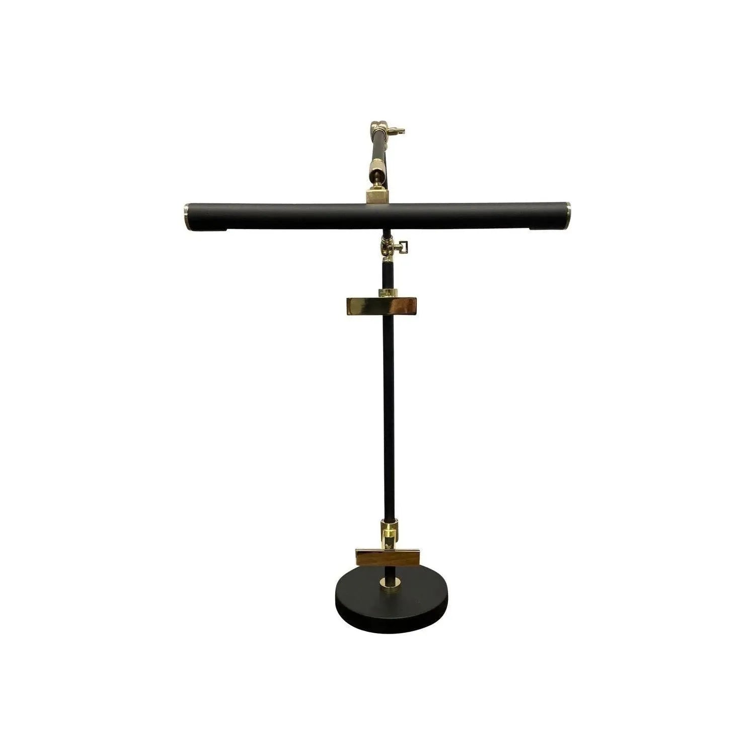 House of Troy - River North LED Task Lamp - RN350-BLKPB | Montreal Lighting & Hardware