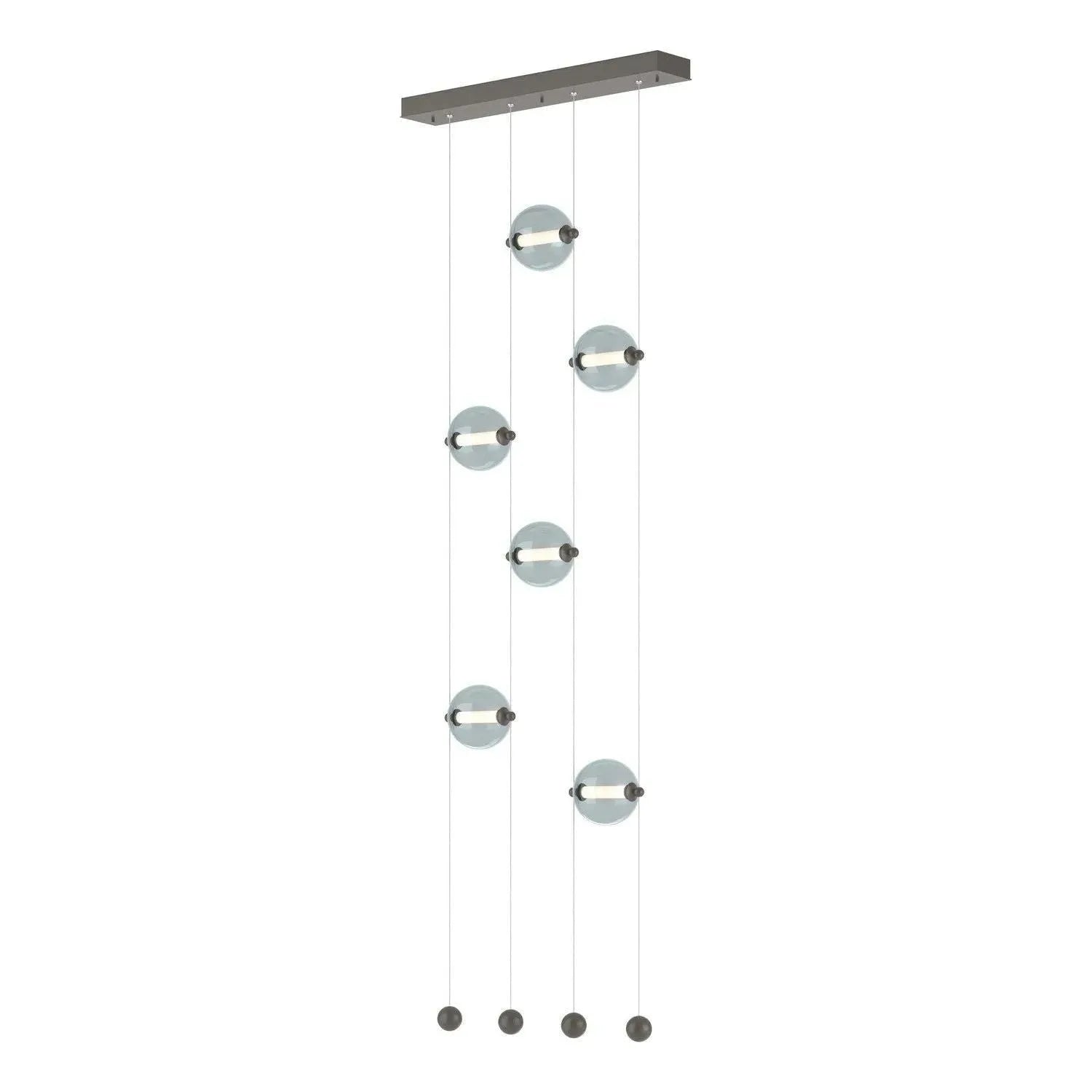 Hubbardton Forge - Abacus Ceiling to Floor LED Pendant - 139055-LED-STND-07-YL0668 | Montreal Lighting & Hardware