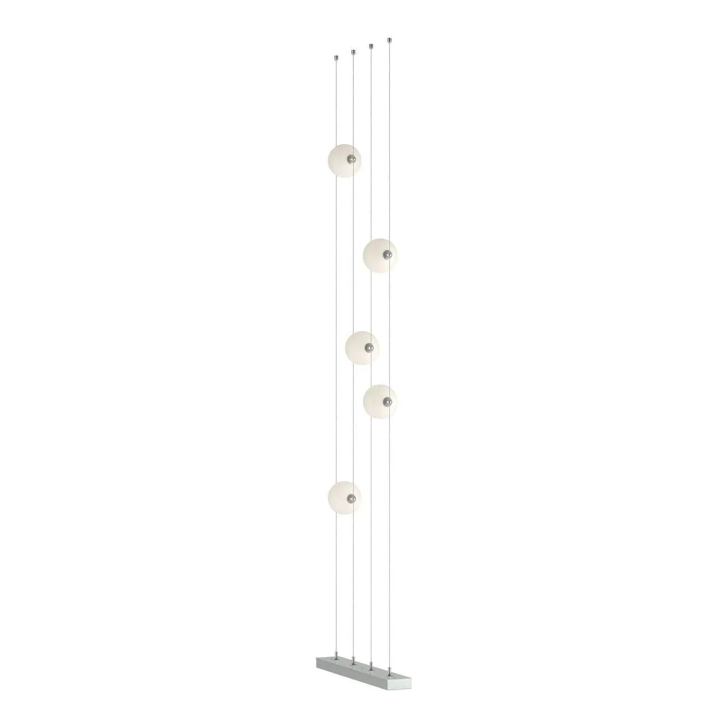 Hubbardton Forge - Abacus Floor to Ceiling LED Pendant (Plug-In) - 289520-LED-STND-82-GG0668 | Montreal Lighting & Hardware