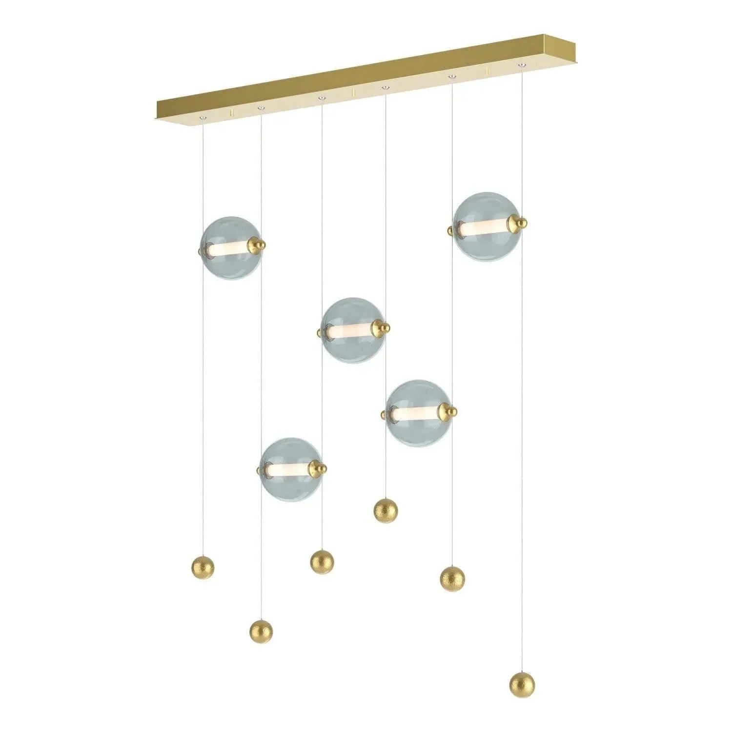 Hubbardton Forge - Abacus LED Linear Pendant - 139050-LED-STND-86-YL0668 | Montreal Lighting & Hardware