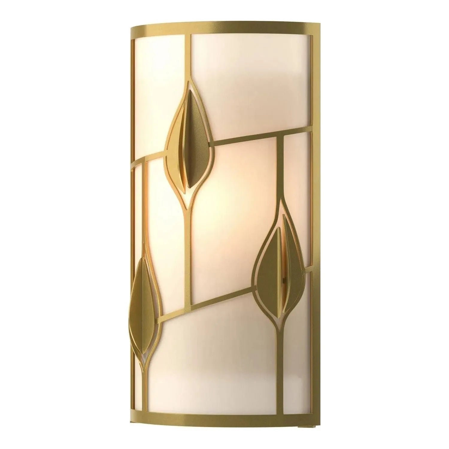 Hubbardton Forge - Alison's Leaves Wall Sconce - 205420-SKT-86-BB0420 | Montreal Lighting & Hardware