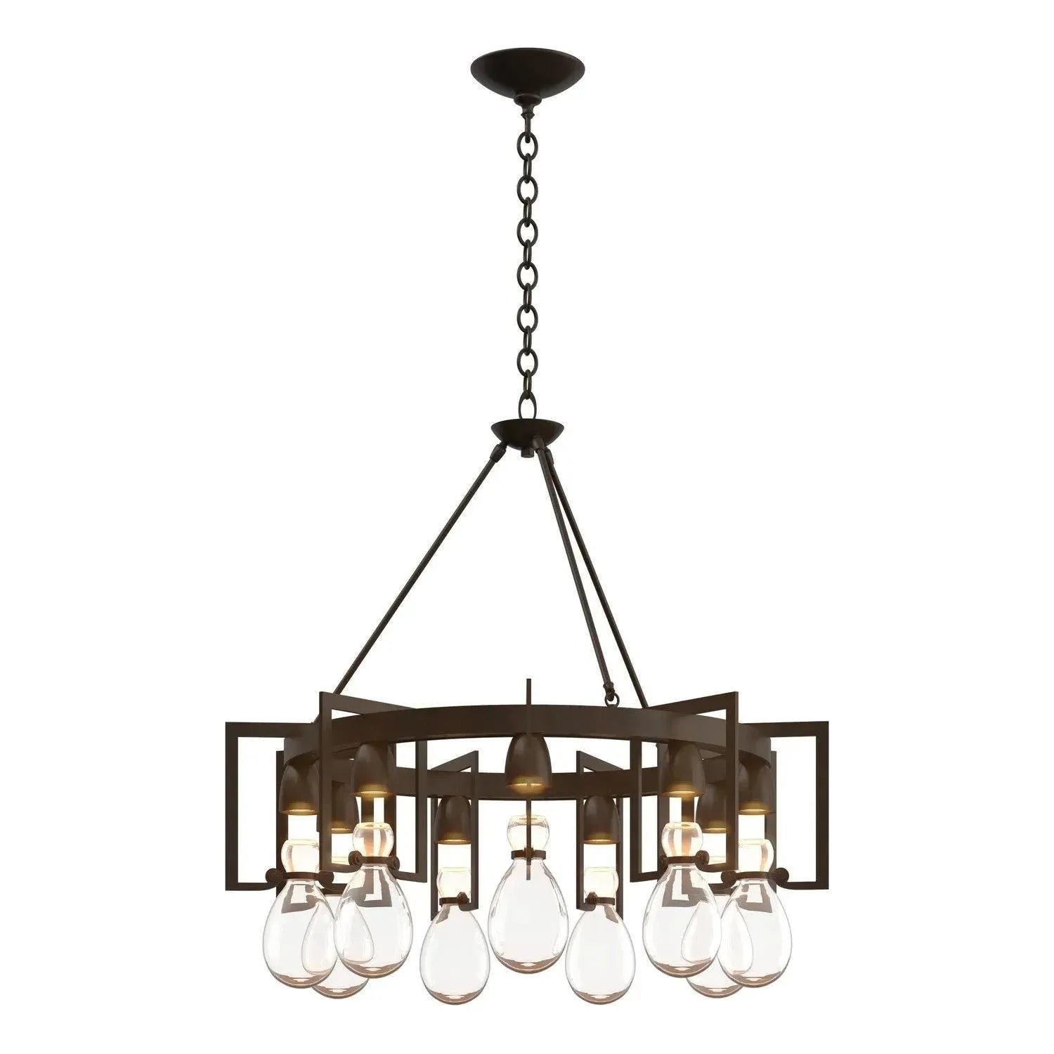 Hubbardton Forge - Apothecary Chandelier - 104360-SKT-05-ZM0572 | Montreal Lighting & Hardware