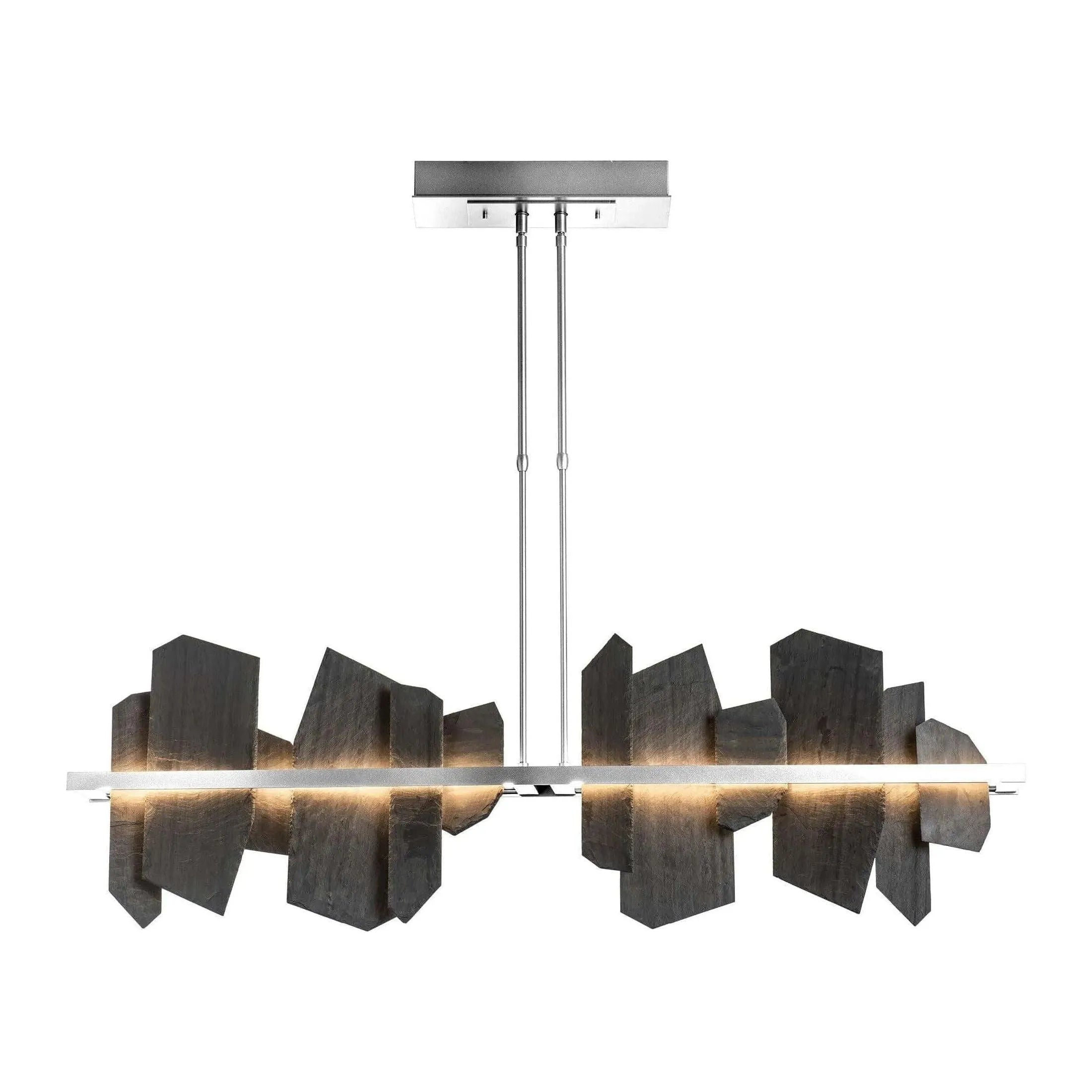 Hubbardton Forge - Ardesia Linear LED Pendant - 139666-LED-STND-85-SL | Montreal Lighting & Hardware