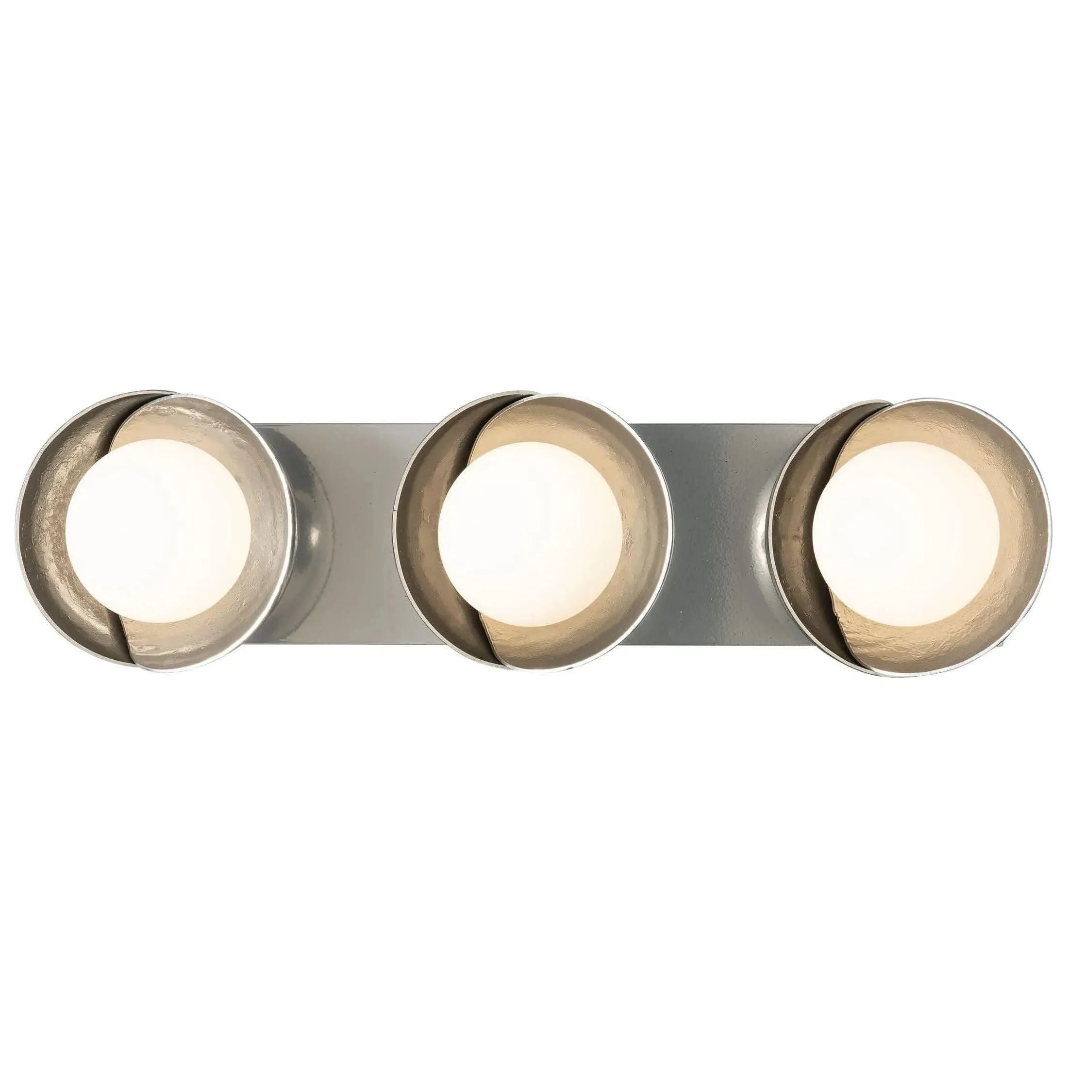 Hubbardton Forge - Brooklyn 3-Light Straight Double Shade Bath Sconce - 201378-SKT-85-85-GG0711 | Montreal Lighting & Hardware