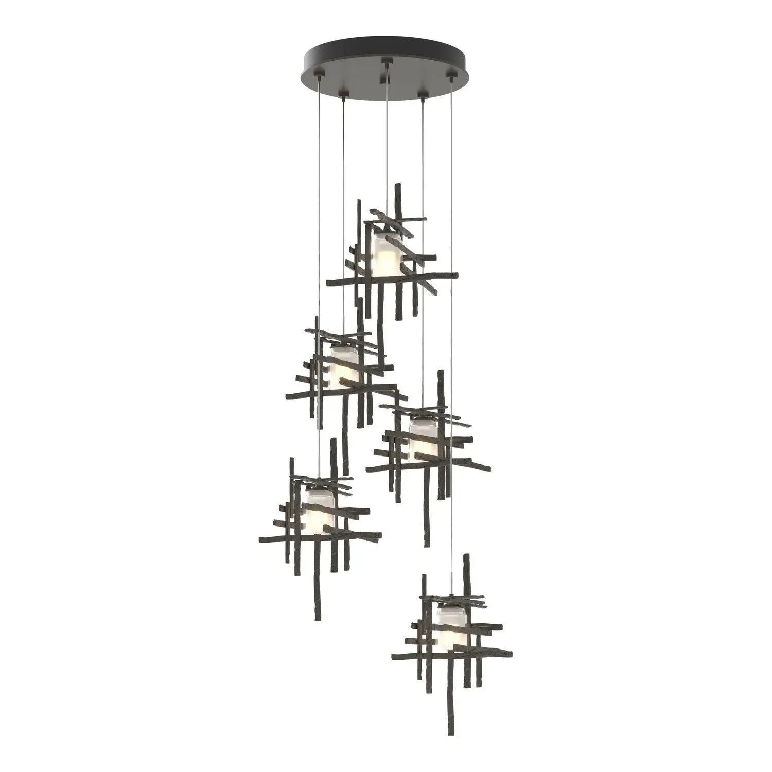 Hubbardton Forge - Tura LED Pendant - 131128-SKT-STND-07-YC0305 | Montreal Lighting & Hardware