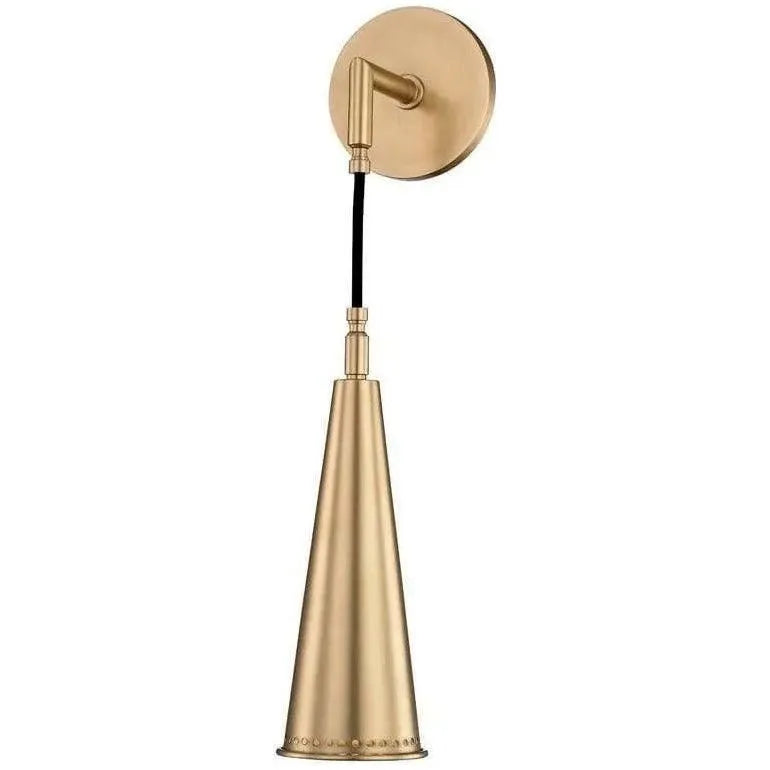 Hudson Valley Lighting - Alva Wall Sconce - 1400-AGB | Montreal Lighting & Hardware