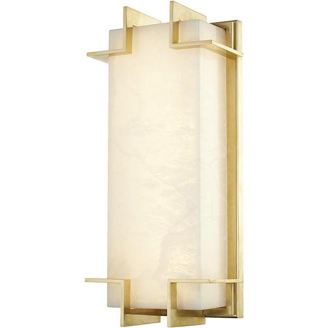 Hudson Valley Lighting - Delmar LED Wall Sconce - 3915-AGB | Montreal Lighting & Hardware
