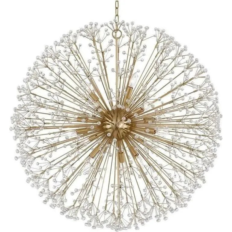 Hudson Valley Lighting - Dunkirk Chandelier - 6039-AGB | Montreal Lighting & Hardware