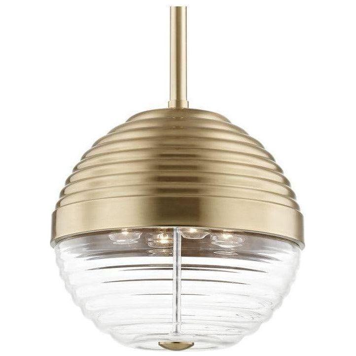 Hudson Valley Lighting - Easton Pendant - 1214-AGB | Montreal Lighting & Hardware