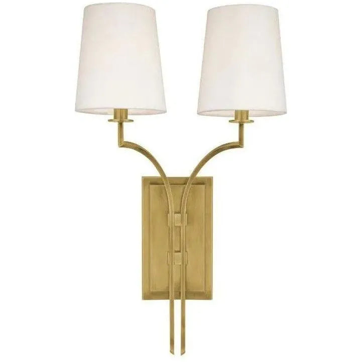Hudson Valley Lighting - Glenford Wall Sconce - 3112-AGB | Montreal Lighting & Hardware