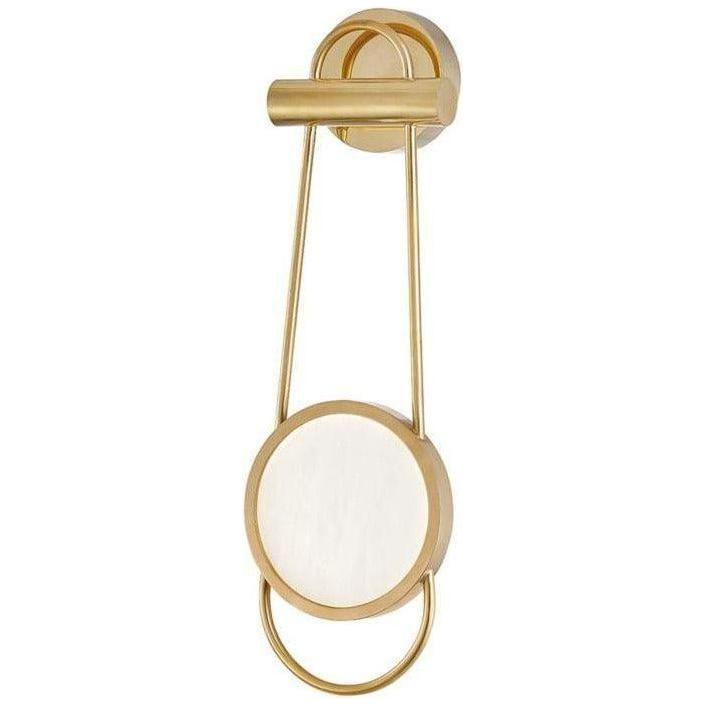 Hudson Valley Lighting - Jervis Wall Sconce - 8721-AGB | Montreal Lighting & Hardware