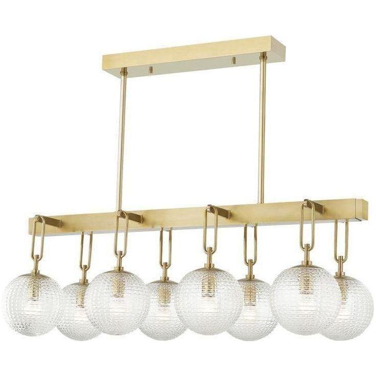 Hudson Valley Lighting - Jewett Linear Pendant - 7108-AGB | Montreal Lighting & Hardware