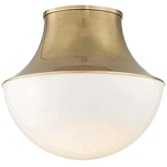 Hudson Valley Lighting - Lettie Flush Mount - 9415-AGB | Montreal Lighting & Hardware