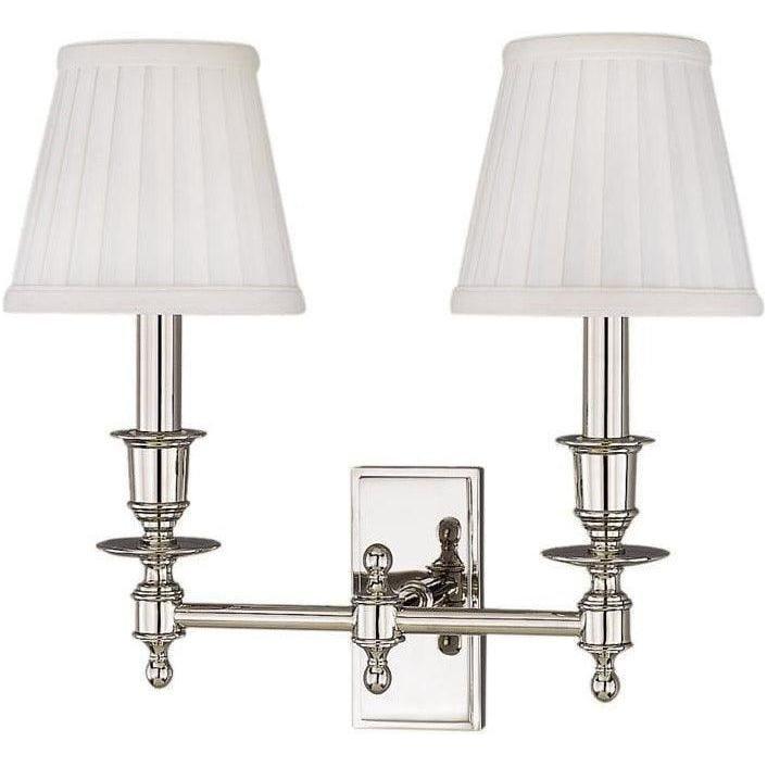 Hudson Valley Lighting - Ludlow Wall Sconce - 6802-PN | Montreal Lighting & Hardware