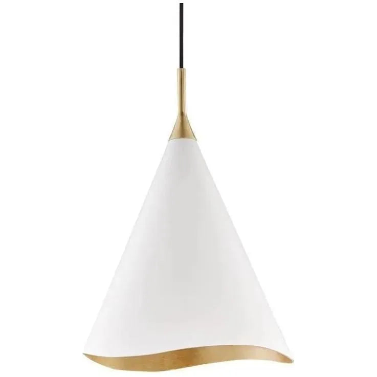 Hudson Valley Lighting - Martini Pendant - 9613-GL/WHT | Montreal Lighting & Hardware
