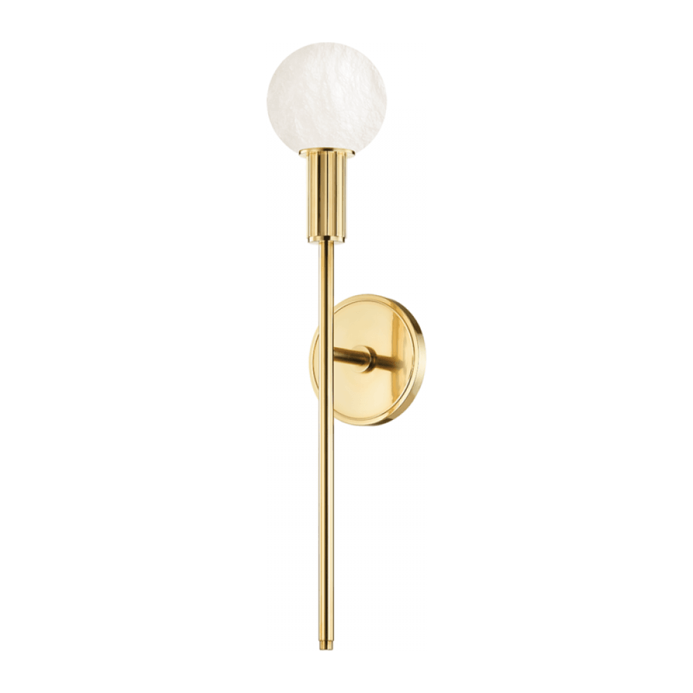 Hudson Valley Lighting - Murray Hill Torch Wall Sconce - 9281-AGB | Montreal Lighting & Hardware