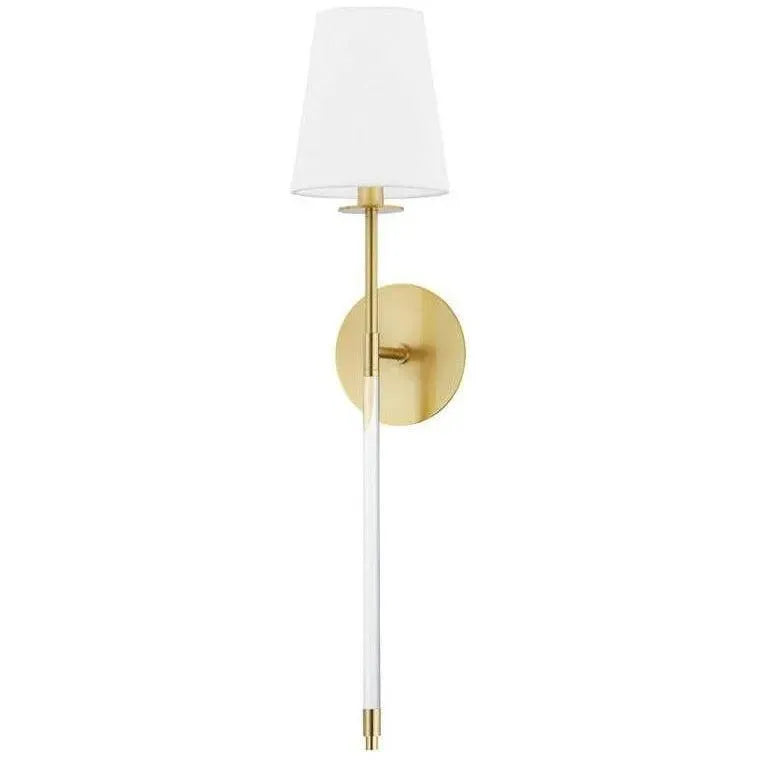 Hudson Valley Lighting - Niagra Crystal Wall Sconce - 2041-AGB | Montreal Lighting & Hardware