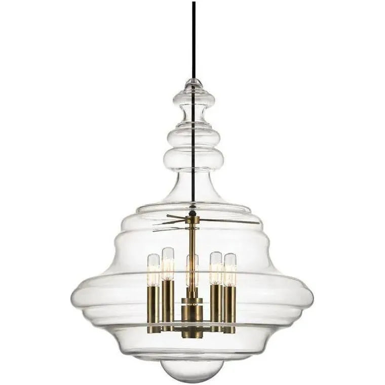 Hudson Valley Lighting - Washington Pendant - 4020-AGB | Montreal Lighting & Hardware