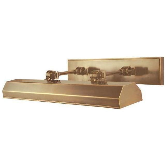 Hudson Valley Lighting - Woodbury Picture Light With Plug - 7023-AGB | Montreal Lighting & Hardware