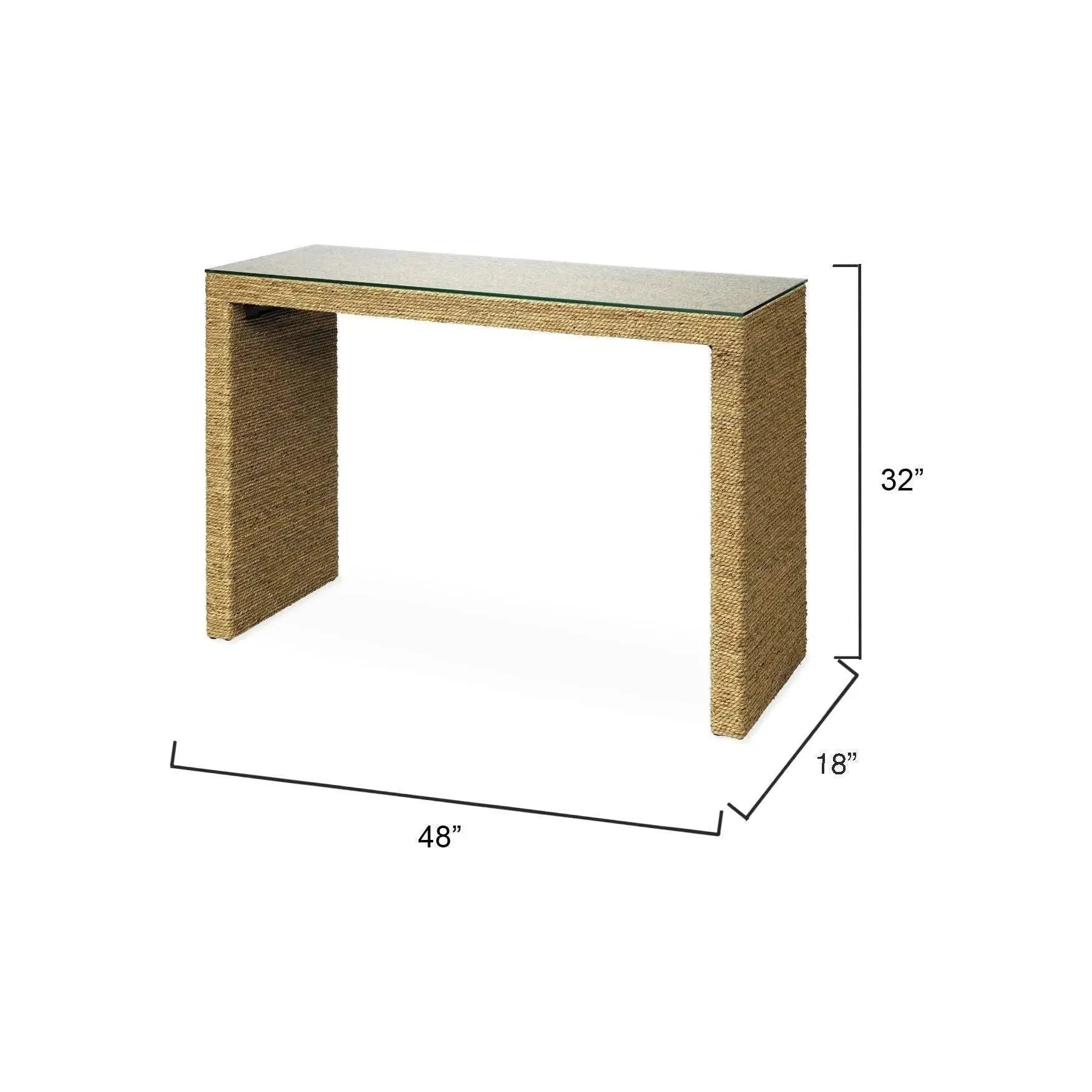 Jamie Young Company - Table console capitaine - JAM-20CAPT-CONA | Montreal Luminaire & Quincaillerie