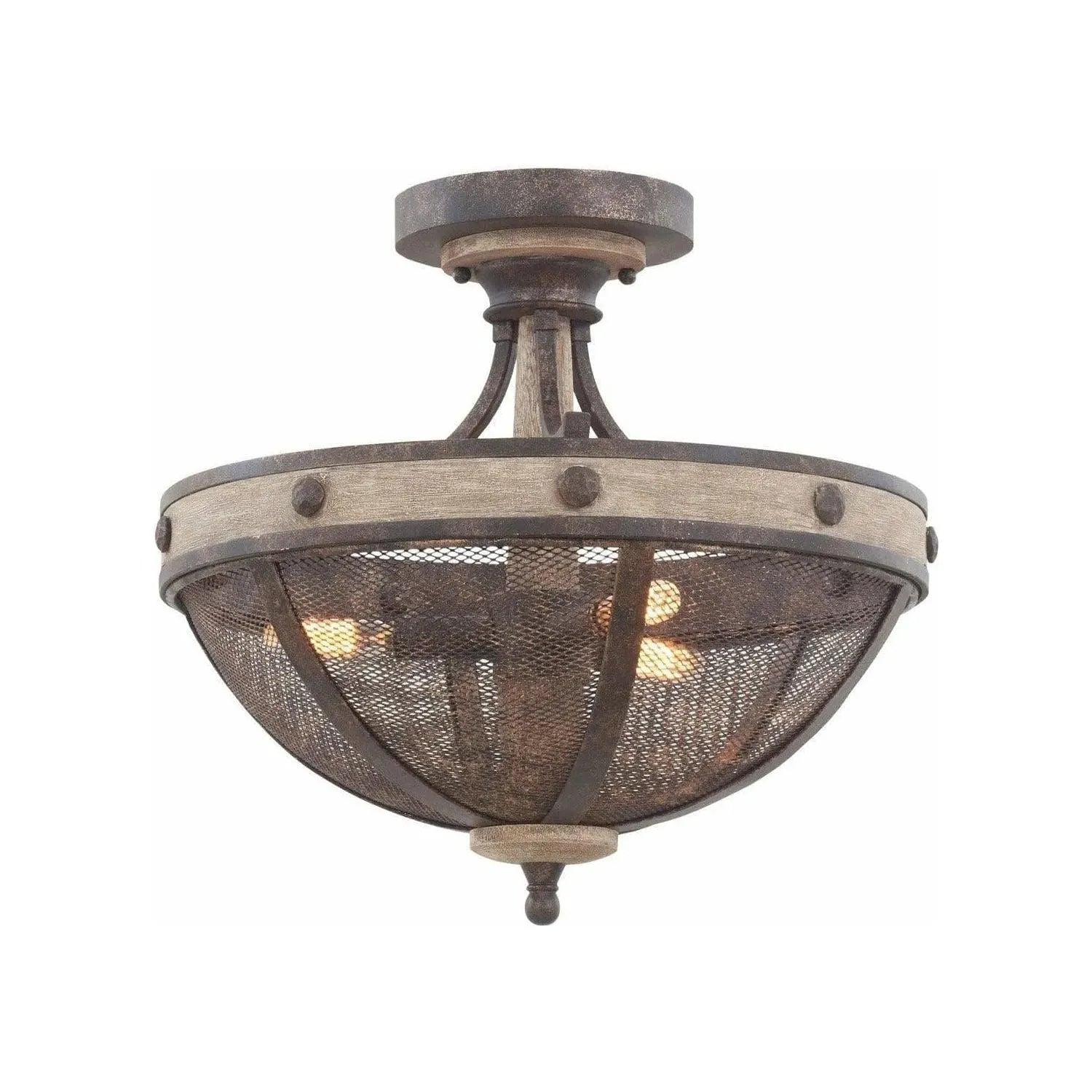 Kalco - Coronado Semi Flush Mount - 7047FG | Montreal Lighting & Hardware