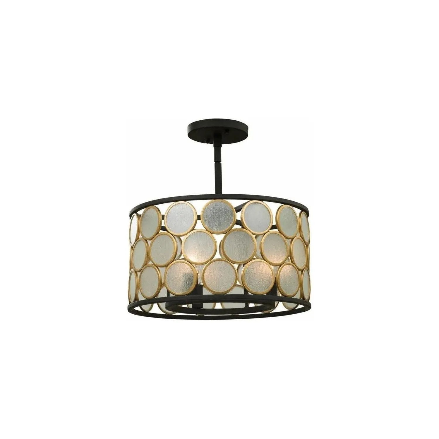 Kalco - Corsa Semi Flush Mount - 507940BMG | Montreal Lighting & Hardware